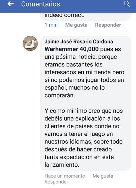 Última hora: Se confirma que no hay edición española de Adeptus Titanicus