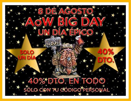 Big Day de Avatars of War: 8 de agosto Locura Total! (40% dto en todo)