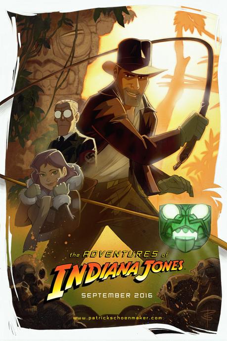 Las aventuras de Indiana Jones Animadas de Patrick Schoenmaker