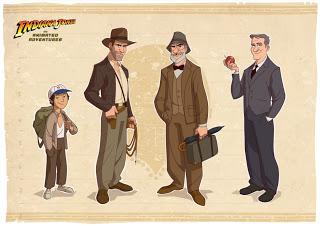 Las aventuras de Indiana Jones Animadas de Patrick Schoenmaker