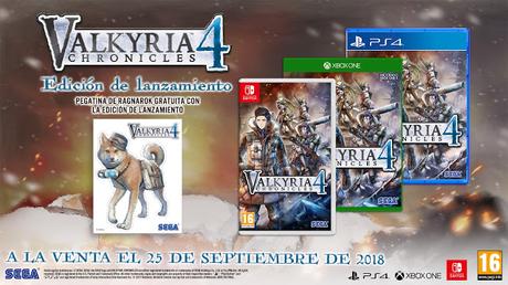 Ya disponible la demo de Valkyria Chronicles 4