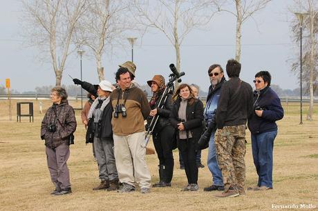 Censo Neotropical de Aves Acuáticas en Monte (julio 2018)