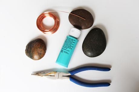 Tutorial DIY: portafotos con piedras pintadas Tutorial DIY: portafotos con piedras pintadas