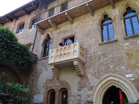 balcón Romeo y Julieta Casa Julieta Verona