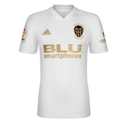 Equipaciones oficiales del centenario del VALENCIA CF