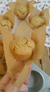 Muffins de coco ~ Sin leche y sin gluten