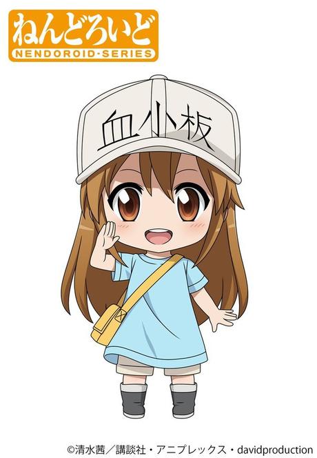 El anime Hataraku Saibou determina su nendoroid comerciante de figuras