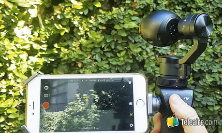 Testeando el gimbal DJI Osmo