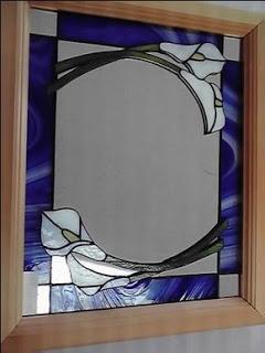 Aprende la técnica de falso vitral sobre espejo y haz hermosas manualidades