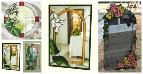 Aprende la técnica de falso vitral sobre espejo y haz hermosas manualidades