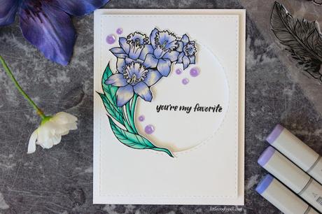 Clean and Simple Floral Card