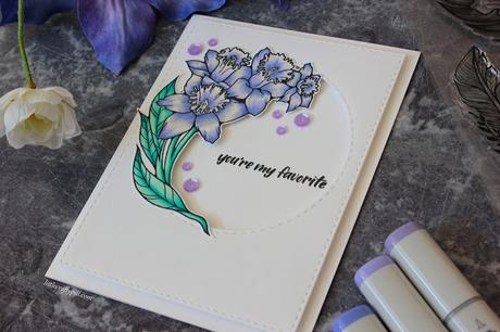 Clean and Simple Floral Card