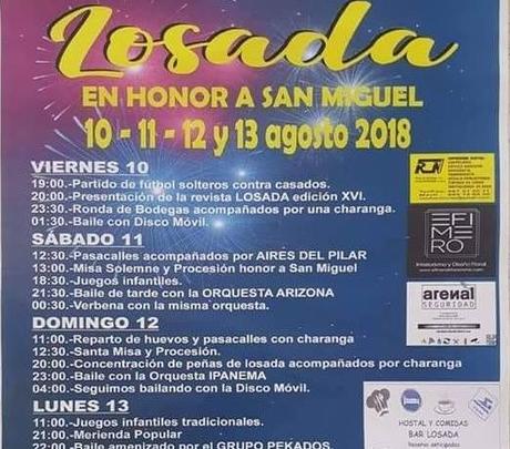 Planes en Ponferrada y El Bierzo para el fin de semana. 10 al 12 de agosto 2018