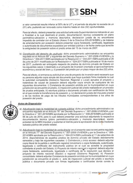 SBN - Torre de telecomunicaciones - Permisos