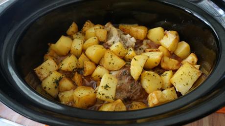 Caldereta de cordero con patatas baja temperatura - Slow cooker - Crockpot