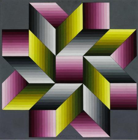 Vasarely en el Museo Thyssen de Madrid