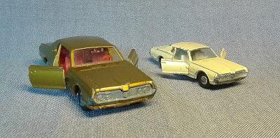 Dos Mercury Cougar, dos tamaños