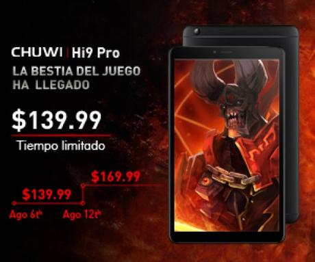Ya puedes comprar tu Chuwi Hi 9 Pro por tan solo 139,9 dólares por tiempo limitado