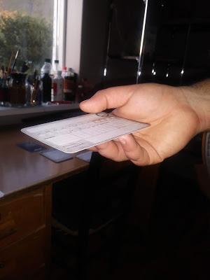 Foto-unbox de las cartas de banda de Van Saar y Orlock (Necromunda)