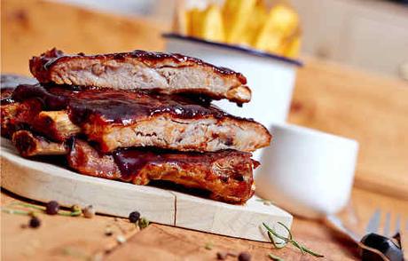 costillas de cerdo al horno 