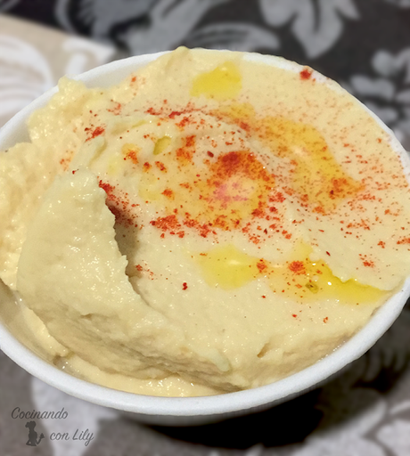 Hummus de garbanzos