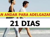 Plan andar días ayudará perder peso