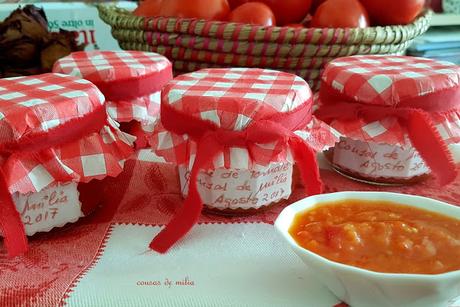 Salsa de tomate en conserva