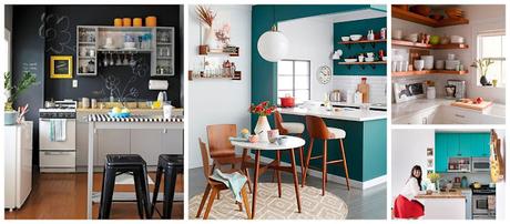 Tips y 13 ideas de cómo decorar cocinas con espacio reducido