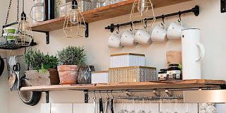 Tips y 13 ideas de cómo decorar cocinas con espacio reducido