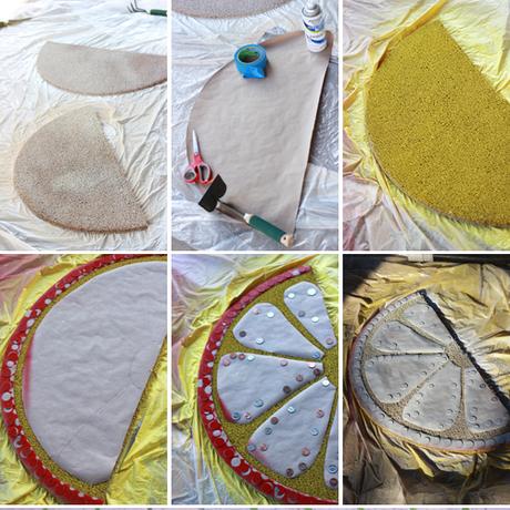 DIY -Felpudo de frutas PASO A PASO DIY -Felpudo de frutas PASO A PASO