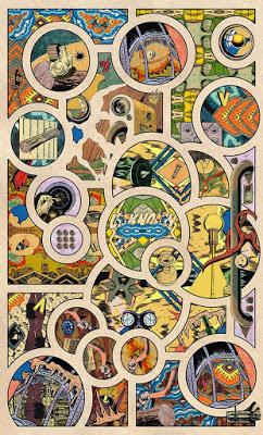 Fearless Colors, de Samplerman. Viñetas caleidoscópicas