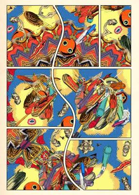 Fearless Colors, de Samplerman. Viñetas caleidoscópicas