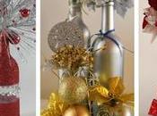 Aprende cómo decorar botellas vidrio recicladas para navidad