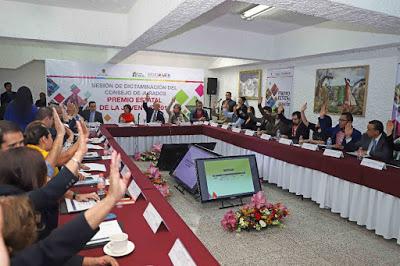 DETERMINA IMEJ A FINALISTAS DEL PREMIO ESTATAL DE LA JUVENTUD 2018, ENTREGARÁ GEM 50 MIL PESOS POR CADA MODALIDAD Y CATEGORÍA.