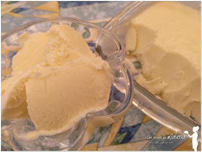 Sorbete de mango y lima Sorbete de mango y lima