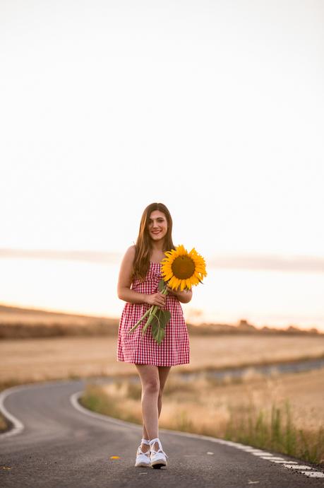 Perdida entre girasoles (OOTD)