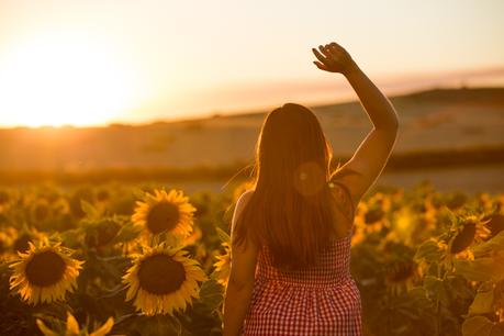 Perdida entre girasoles (OOTD)