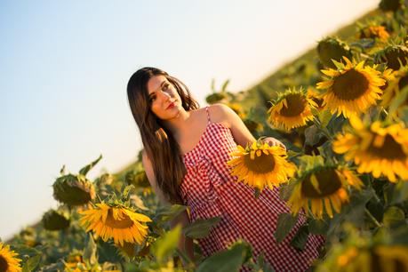 Perdida entre girasoles (OOTD)