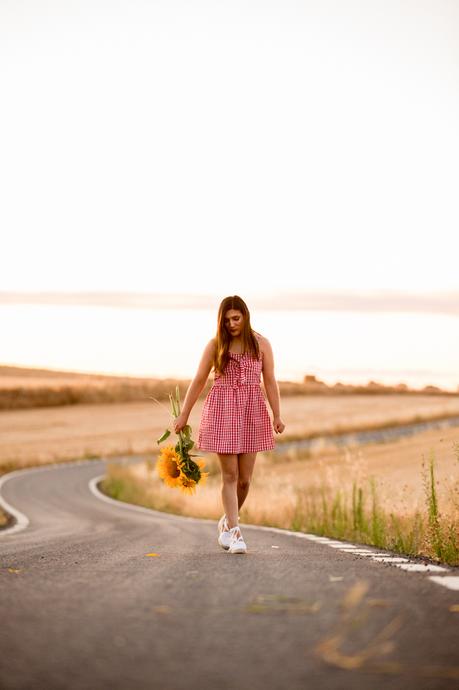 Perdida entre girasoles (OOTD)