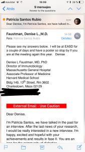 Exclusiva: Entrevista Dra. Faustman. Novedades 2018