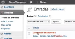 Ayuda Wordpress Cómo poner una imagen destacada en una entrada o sección de tu blog