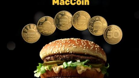 Celebra el cumpleaños de la Big Mac con la MacCoin. Mc Coin