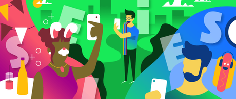 Así es como la realidad aumentada ha cambiado la tendencia de las selfies