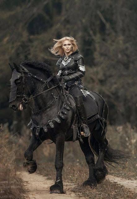 Daria Lefer, amazona en frisón