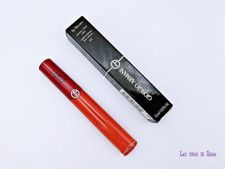 Colección Lip Vibes Giorgio Armani liquidlips fluid lips labios labiales makeup maquillaje beauty alta gama verano primavera