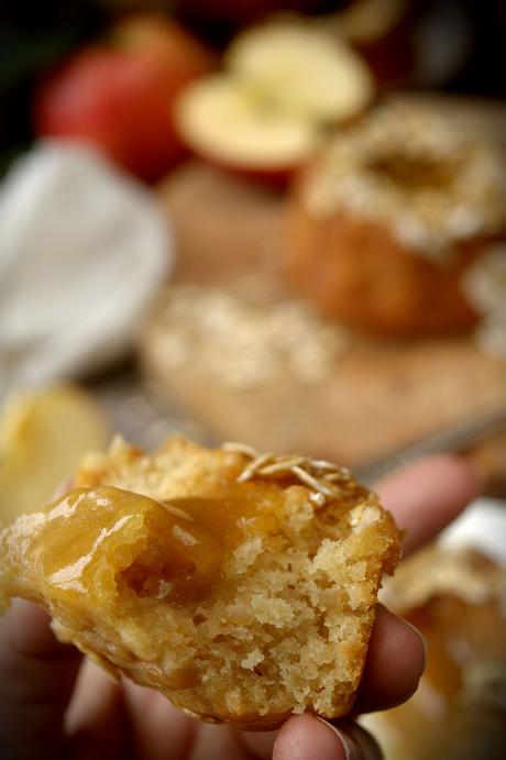 Bizcocho bundt cake vegano de manzana y avena Bizcocho-bundt-cake-vegano-manzana-avena