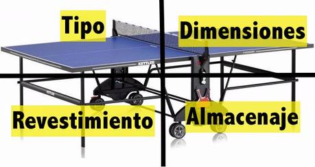 Elegir una mesa de ping pong