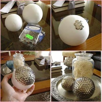 Ascensor complemento tuyo 13 Hermosas Ideas para decorar tu mesa con esferas de unicel - Paperblog