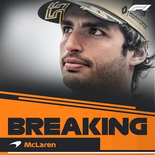 Carlos Sainz será piloto de McLaren para la temporada 2019 de F1 | Contrato multianual