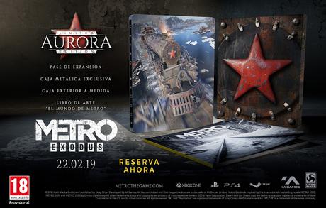 Metro Exodus presenta sus ediciones, destaca la edición Aurora